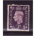 GREAT BRITAIN 1937 SG467 3d VIOLET FINE USED #4