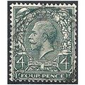 1924 SG424 4d Grey-Green Wmk Block Cypher Fine ...