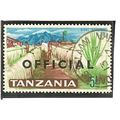 Tanzania QE11 1965 5s Lake Brown, Yellow Green ...