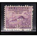 752 3c Washington's Hdqs Fine MNH O4752