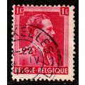Belgium 1941 King Leopold 1F Used Stamp 24mm x ...