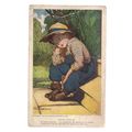 NOBODY LOVES ME.. used antique postcard 1909 po...