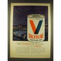 1961 Valvoline Motor Oil Ad - New symbol of quality now with miracle Chemaloy