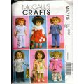 McCall's 18" Doll Clothes Pattern #5775