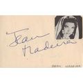Jean Madeira Moritz Milar German Opera Hand Sig...