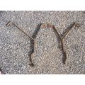 1952 DESOTO REAR BUMPER BRACKETS OEM FIREDOME F...
