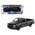 1992 Chevrolet 454 SS Pickup Truck Matt Black 1...