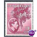 Seychelles.1942 SG139ca 18c Carmine Lake Mounte...