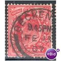 GB stamps 1902-10 KEV11 - 1d SG219 Beckenham 32