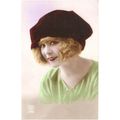 CARTE POSTALE - MODE - FEMME A CHAPEAU - REF 91