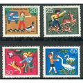 Germany 1972 - SG1613-16 - Child Welfare, Anima...