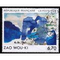 1995 France - Art / abstract by Wou-ki 6.70fr -...