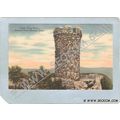 CT Meriden Postcard Castle Craig Tower Hubbard ...