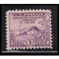 752 3c Washington's Hdqs Barely Clears MNH O4859