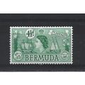 Bermuda.SG142 4 1/2d Sea Venture (galleon),coin...