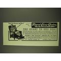 1913 Royal Easy Chairs Ad - Push the Button and...