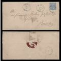 Germany North State Postal Sta. 1868 Berlin #8 ...