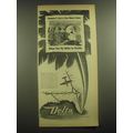 1945 Delta Air Lines Ad - Summer's just a few hours away when you fly Delta