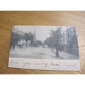 1903 fr Postcard - Walters Road scene Swansea -...