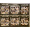 Vintage Circus Posters Press Sheet of Six Panes...