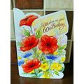 60th Birthday Card - ( CHEAP COLLECTION ONLY CA...