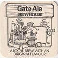 BEER MAT - GATE ALE BREWHOUSE - TAKE 3 BREWS - ...