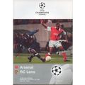 ARSENAL v RC LENS CHAMPIONS LEAGUE WEMBLEY 1998