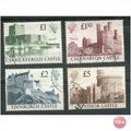 GB stamps 1988 used Set - SG 1410-1413 - Castles