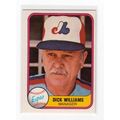 1981 Fleer Dick Williams baseball card #149 -NM...