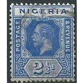 Nigeria 1914 SG4 2 1/2d Bright Blue Fine Used ....