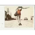 WOMAN IN RED Athena Postcard (0560375)