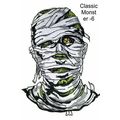 Classic Monster Portraits-6 Embroidered Iron on...