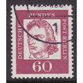 Berlin 1962 Friedrich von Schiller 60pf Fine Us...
