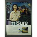 1978 Sure Deodorant Ad - I'm Sure