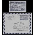 Canada #A15 Aerogram Airletter Sheet USED 1951,...