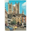 Postcard Exchequer Gate, Lincoln, Lincolnshire....