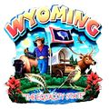 Wyoming the Equality State Artwood Montage Frid...
