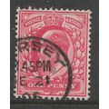 GREAT BRITAIN 1902 EDWARD V11 1d SCARLET SG 219...