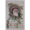 Christmas Rhyme Santa Postcard Turn of Century ...
