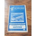 1962/63 Romford vs Dartford - Southern League *...