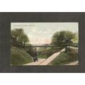 Postcard Surrey Reigate Suspension Bridge 1907