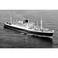 pu0898 - French Messageries Maritimes Liner - J...