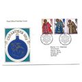 GB.First Day Cover Christmas.Angels.Jan25b