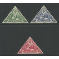 Ethiopia 375-377, 1961 Wedding Anniversary, VF,...