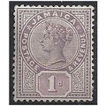 Jamaica 1889 SG27 1d Purple & Mauve Mounted Min...