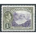 Dominica 1938 SG106 1/- Violet & Olive-Green Mo...