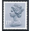Great Britain 1983 17p Grey Blue Phosphorised U...