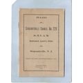 New Jersey Sergeantsville Booklet By-Laws Of Se...