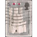 GB, Queen Eleanor's Gate, Caernarvon Castle, si...