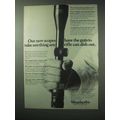 1978 Weatherby Scopes Ad - Guts to Take Anything